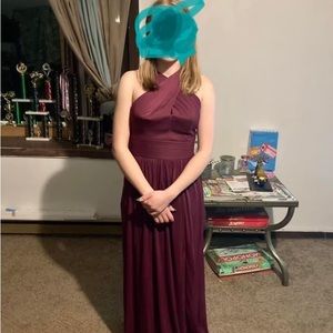 Formal Type Dress Size 2 Burgundy/Wine Colored